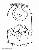 Minion Minions Coloring Pages Stuart Colouring Egyptian Para Valentine Print Printable Clipart Shabbat Color Kids Movie Sheets Tots Getcolorings Book sketch template