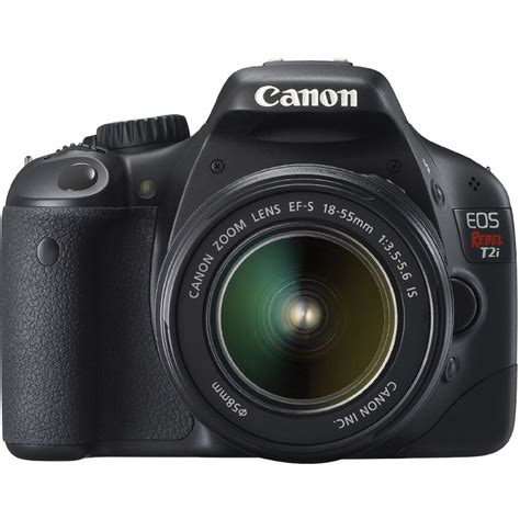 Canon Eos Rebel T2i Digital Slr Kit W Ef S 18 55 Is Ii