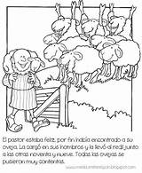 Sheep School Sunday Oveja Perdida La Lost Bible Para Niños Crafts Coloring Pages Escuela Parables Choose Board Recursos Cristianos Lessons sketch template