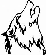 Wolf Tattoo Outline Native American Howling Drawing Head Designs Tribal Symbols Drawings Tattoos Silhouette Indian Thebodyisacanvas Clipart Simple Basic Symbol sketch template