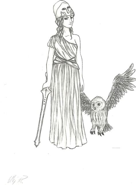 Easy Athena Symbol Drawing Decorating Ideas