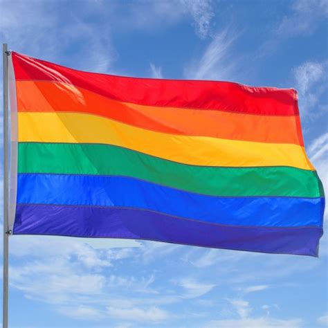 buy rainbow flags 90x150cm lesbian gay parade banners