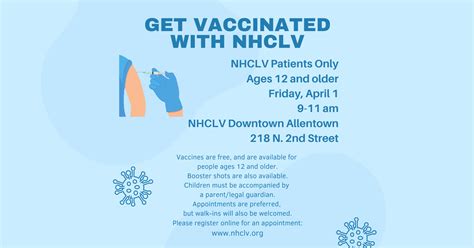 covid vaccination clinic friday april   allentown neighborhood