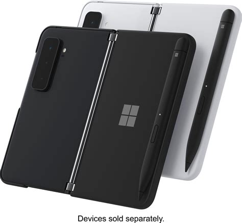 buy microsoft surface duo   cover obsidian