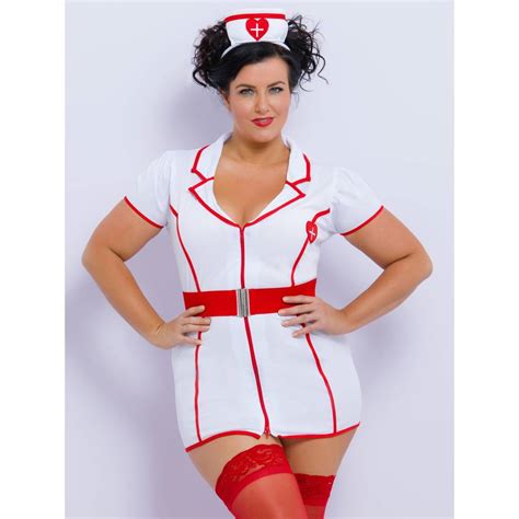 Lovehoney Fantasy Plus Size Naughty Nurse Costume Sexy Costumes