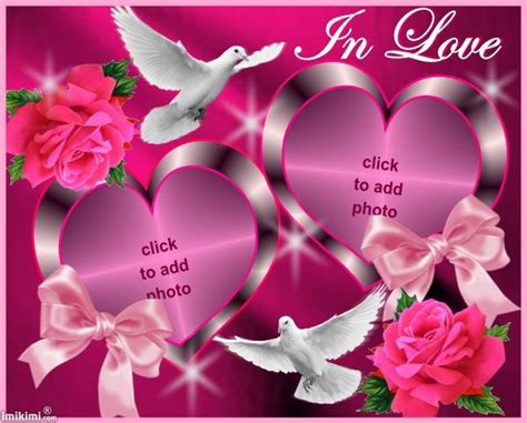 In Love Frame From A Free Photo Montage Site