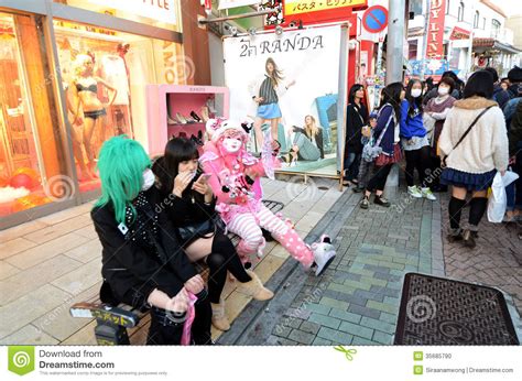 tokyo nov 24 2013 japanese girls in cosplay outfit
