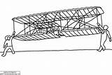 Wright Brothers Glider 1902 Enchantedlearning Flight Coloring Wilbur Launched Orville Being Tate Dan Kitty Left Right Aviators Astronauts History Kittyhawk sketch template