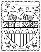 Veterans Coloring Veteran Getdrawings Preschool Teacherspayteachers Patriotic Flair Getcolorings sketch template
