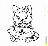 Coloring Pages Puppy Cat Cute Printable Kitten Kids Cats Kitty Girls Puppies Baby Pete Real Drawing Face Hello Halloween Boxer sketch template