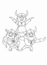 Mike Coloring Knight Formation Vikings sketch template