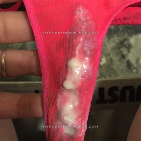 wet creamy panties after playtime at work my pussy discharge