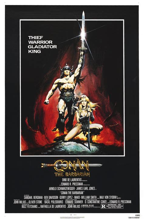 Poster Conan The Barbarian 1982
