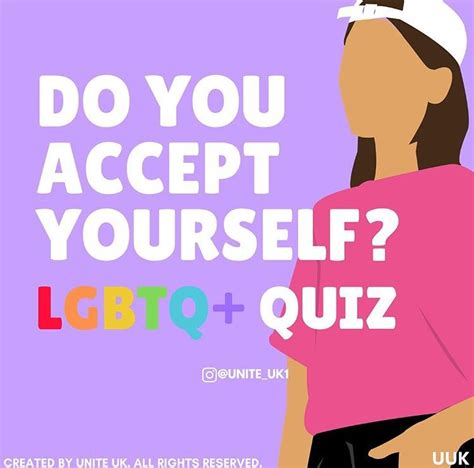 do you accept yourself quiz unite uk lgbtq edition in 2020 with