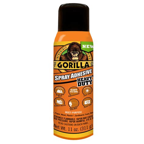 gorilla gluespray adhesive oz  gorilla glue