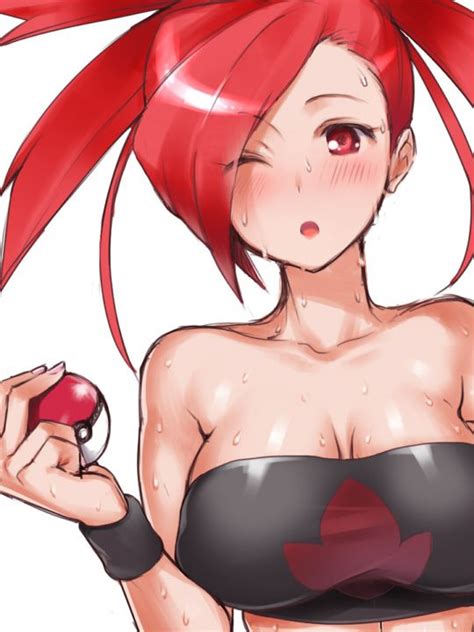 Rule 34 Female Female Only Flannery Gym Leader Human