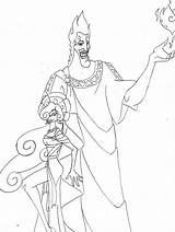 Hades Persephone Demeter Villains Goddess Fires Coloringhome Xcolorings Uav sketch template