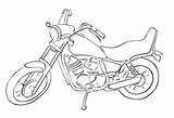 Motorbike Motorcycle Colouring Coloring Pages Printable Kids Digital Motorbikes Moto Race Bike Stamps Drawing Easy Motorcycles Print Template Preschoolers Color sketch template