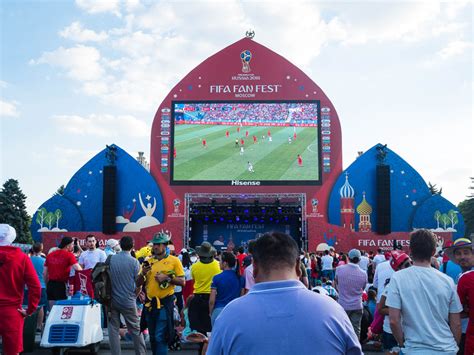 fifa world cup 2018 moscow russia fan fest photos tour