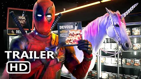 Deadpool 2 Unicorn Trailer New 2018 Ryan Reynolds Movie