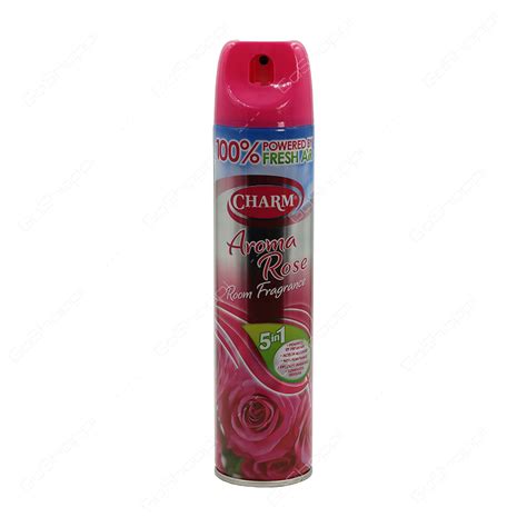charm aroma rose room fragrance     ml buy