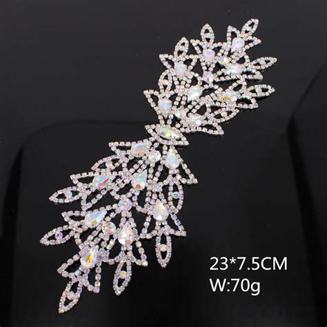 buy fancy garment embellishment stunning clear crystal