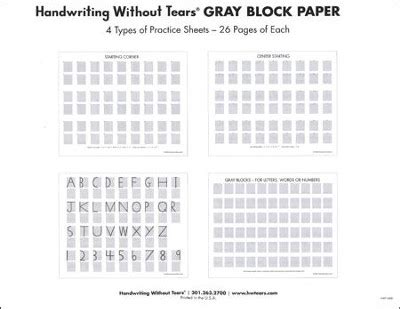 gray block paper  sheets     types  practice sheets