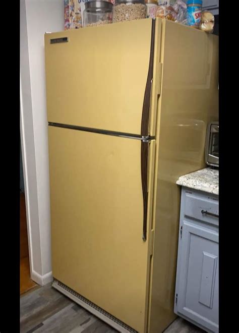 gold ge fridge ge fridges kitchen appliances kitchen