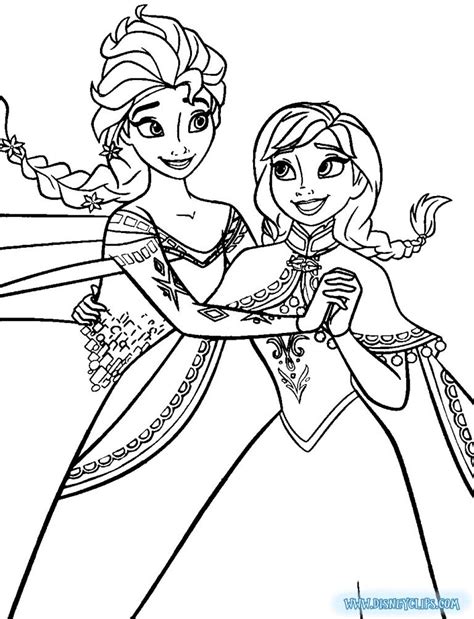 disney princess anna coloring pages bubakidscom