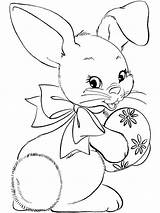 Easter Bunny Coloring Pages Printable Color Kids Bright Colors Favorite Choose sketch template