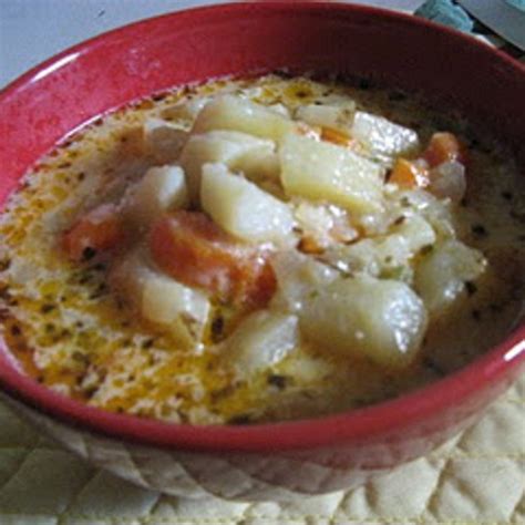 luscious potato soup