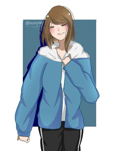 teen frisk in sans outfit 💕 undertale amino