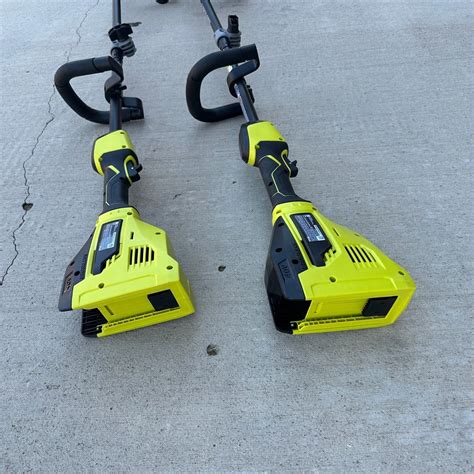 Ryobi 40v Brushless Expand It Attachment Capable String Trimmer With 4