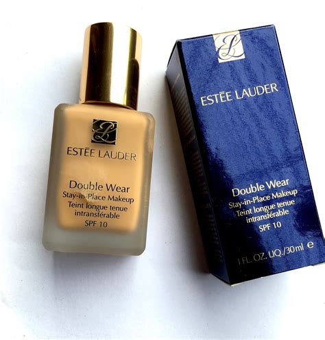estee lauder double wear stay  place makeup foundation review swatches makeup  beauty