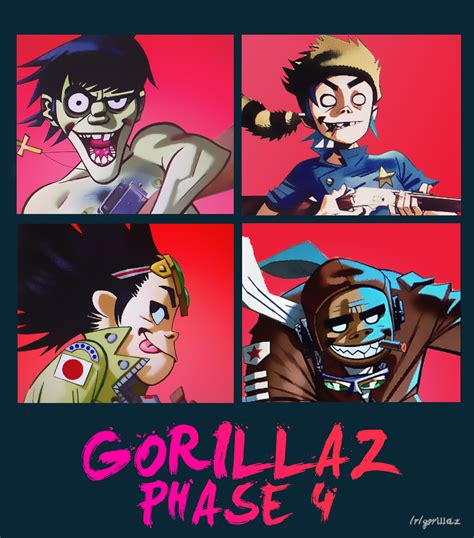 Phase 4 Gorillaz Gorillaz Demon Days Cover Parodies Know Your Meme