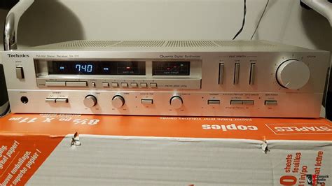 technics amfm stereo receiver model sa   sale aussie audio mart