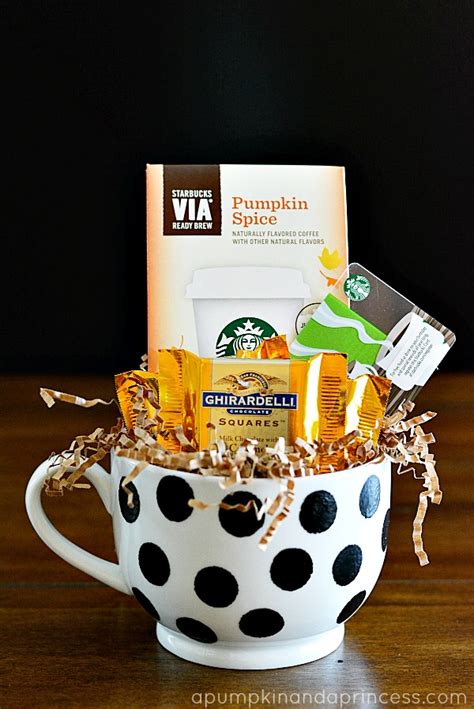 polka dot coffee mug gift  pumpkin   princess