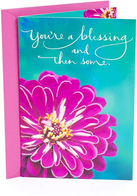 hallmark mahogany religious birthday card you re a blessing walmart