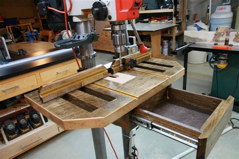 shopnotes drill press table  jasonwagner  lumberjocks