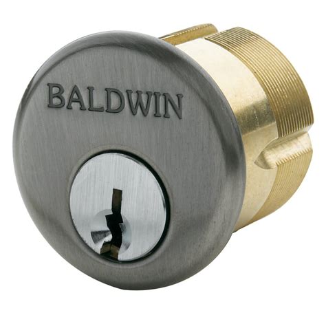 baldwin  nickel   mortise cylinder  keyway ebay