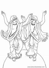Sri Nitai Chaitanya Mahaprabhu Drawing Gaura Line Das Bhikaji Chintan Bhagavat Unknown Posted sketch template