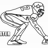 Coloring Pages Nfl Getdrawings sketch template