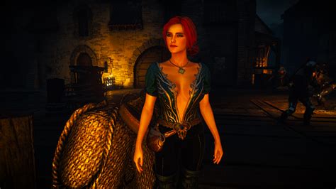 Triss Dlc Outfit Remodeled At The Witcher 3 Nexus Mods