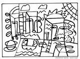 Picasso Colorir Desenhos Kleurplaten Cubismo Bord Visitar Spelletjes Cubism Paisagem sketch template