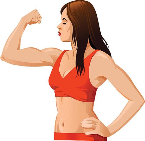 Best Flexing Muscles Illustrations Royalty Free Vector