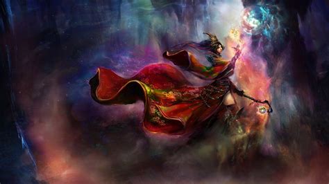 wallpaper video games fantasy art artwork wizard nebula diablo