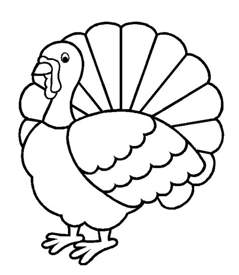 turkey drawing outline  getdrawings