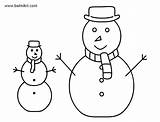 Pages Snowman Printable Coloring Dot sketch template