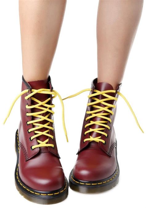 dr martens cherry red   eye boots lace combat boots lace  combat boots boots