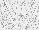 Coloring Bamboo Pages Cranes Thanks Teens Teen Template Color sketch template